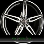 Carmani 15 8,5x19 5x120 ET38 black polished – Hledejceny.cz