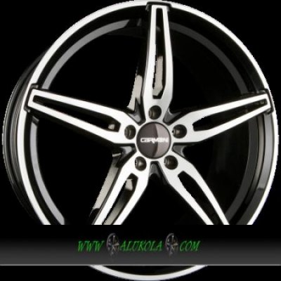 Carmani 15 8,5x19 5x120 ET38 black polished – Hledejceny.cz