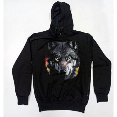 mikina s vlkem COLOR WOLF FAN-H300 – Zboží Dáma