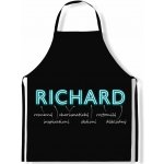IMPAR Zástěra Mužská jména Neon Richard – Hledejceny.cz