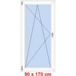 Soft Balkonové dveře otevíravé a sklopné Winchester/Bílá levé 90 x 170 cm – Hledejceny.cz