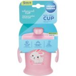 Canpol babies nevylévací hrníček Bunny & Company Zajíček růžový 200 ml – Zboží Dáma