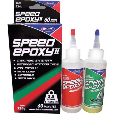 Deluxe Materials Speed Epoxy II 60 min 224 g – Hledejceny.cz