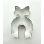 Dortisimo Vykrajovátko Podkova s mašlí 6 cm – Zboží Dáma