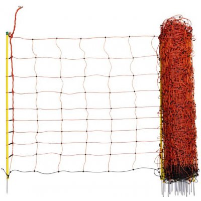 KERBL Síť pro elektrický ohradník pro ovce OVINET 108 cm x 50 m / 1 hrot, oranžová – Sleviste.cz