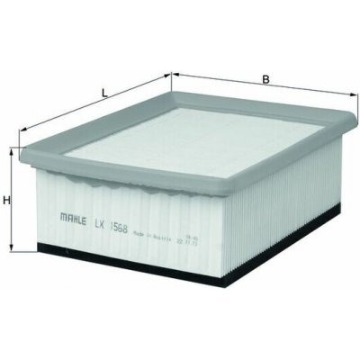 KNECHT Vzduchový filtr LX1568 – Hledejceny.cz