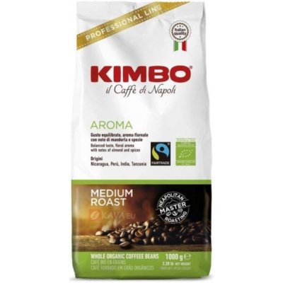 Kimbo Aroma Bio Organic zrnková 1 kg – Hledejceny.cz