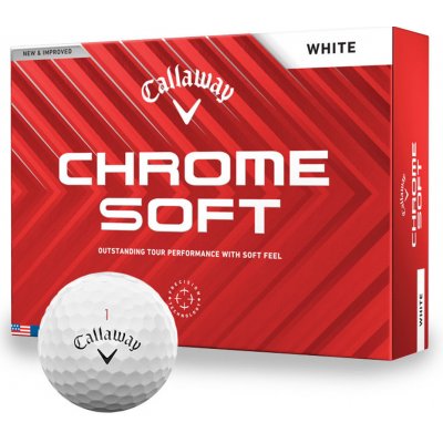 Callaway Chrome Soft 24 bílé 3 ks – Sleviste.cz