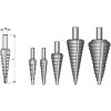 Vrták Bučovice Tools STUPNOVITY VRTAK PG 1 6/27 HSS TIN - BU644-010