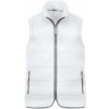 Pánská vesta Unisex prošívaná vesta Quilted bílá