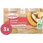 Babybio Jablko banán 2 x 130 g – Zbozi.Blesk.cz