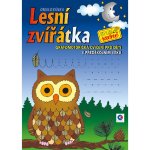 Grafomotorická omalovánka A4 Lesní zvířátka – Zbozi.Blesk.cz
