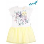 Nicol dětské šaty Mořská víla žluto/bílé – Zbozi.Blesk.cz
