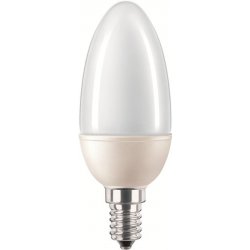 Philips úsporná žárovka svíčka 8W E27 Teplá bílá alternativy - Heureka.cz