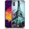 Pouzdro a kryt na mobilní telefon Samsung Pouzdro Head Case Samsung Galaxy A50 / A30s RŮŽOVOMODRÁ AIFELOVKA