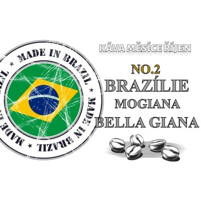 COFFEEDREAM Káva BRAZILIE MOGIANA BELLA zrnková 2 kg – Hledejceny.cz