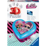 Ravensburger 3D puzzle Srdce L.O.L. Surprise! 54 ks – Hledejceny.cz