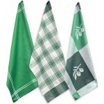 Trade Concept listy 50 x 70 cm Zelená 3 ks – Zboží Mobilmania