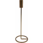 Home Styling Collection Minimalistický svícen na jednu svíčku, 31 cm zlatá – Hledejceny.cz