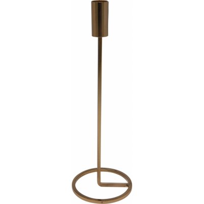 Home Styling Collection Minimalistický svícen na jednu svíčku, 31 cm zlatá – Hledejceny.cz
