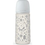 Suavinex kojenecká láhev Fox stříbrná 360ml – Sleviste.cz