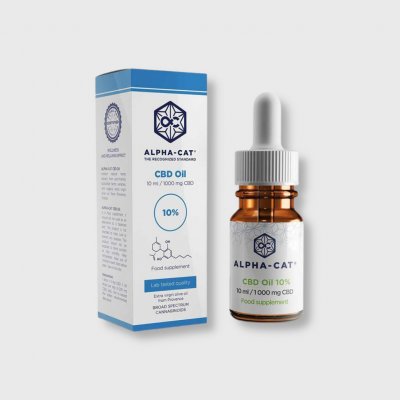 Alpha-CAT CBD konopný olej 1000 mg 10 ml – Hledejceny.cz