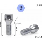 Kolový šroub M14x1,5x30 kužel, klíč 19, C19D30, výška 53,5 mm | Zboží Auto