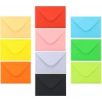 Obálka dopisní barevná C6 162 x 115 mm, mix barev – Zboží Živě