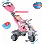 Smart Trike 1961700 Recliner 4v1 ružovo šedá – Zboží Mobilmania