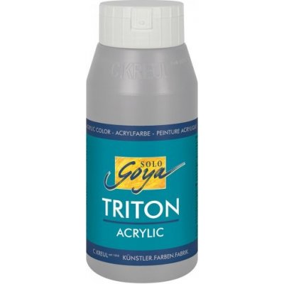 Solo Goya akrylová barva Triton 750 ml neutrální šedá – Zbozi.Blesk.cz