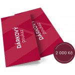 Elektronický dárkový voucher 2000 Kč – Zboží Mobilmania