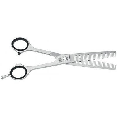 Ehaso Nůžky efilační oboustranné 30 zubů 17 cm – Hledejceny.cz