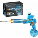 Elektrická vodní pistole DESERT EAGLE – transparentní provedení, světelné efekty, dostřel 8–10 m, 425 ml zásobník – Zboží Mobilmania
