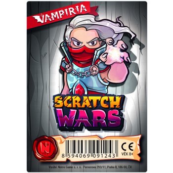 Notre Game Scratch Wars: Karta hrdiny Vampiria