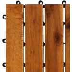 Linder Exclusiv terasové dlaždice 30 x 30 cm akácie 11 ks – HobbyKompas.cz
