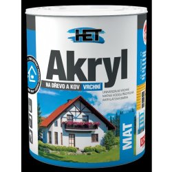 Het Akryl mat 0,7 kg hnědá
