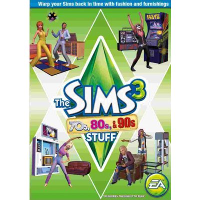 The Sims 3 70., 80. a 90. léta – Zboží Mobilmania