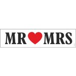 PartyDeco SPZ MR & MRS – Sleviste.cz