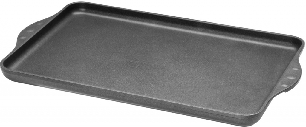 SKK Profesionální titanová grilovací deska Titanium Durit Indukce hladká 43 x 28 cm
