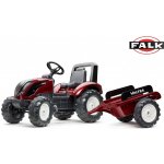 FALK Šlapací traktor Valtra S4 s vlečkou – Zboží Dáma