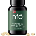 NFO Vitamin D3 2000 IU 50 µg 100 měkkých kapslí – Hledejceny.cz