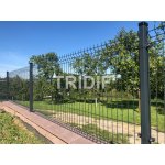 Panel 3D antracit (zinek+komaxit) / průměr drátů 4,0 mm / délka 2500 mm – Hledejceny.cz