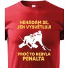 Dětské tričko dětské tričko Penalta, červená