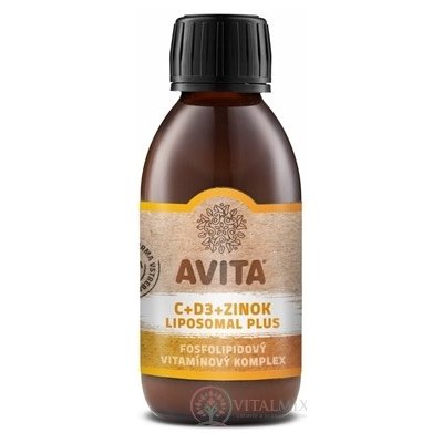 Avita C+D3+Zinek Liposomal Plus 200 ml – Hledejceny.cz