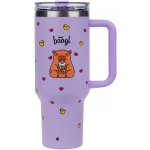 Baagl termo hrnek B CUP Kapybara Purple 1,18 l – Zboží Dáma