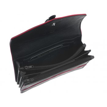 Nivasaža dámská kožená peněženka N210 CLN RB černá