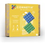 Connetix Rainbow Blue & Green Base Plate 2 ks – Zboží Dáma