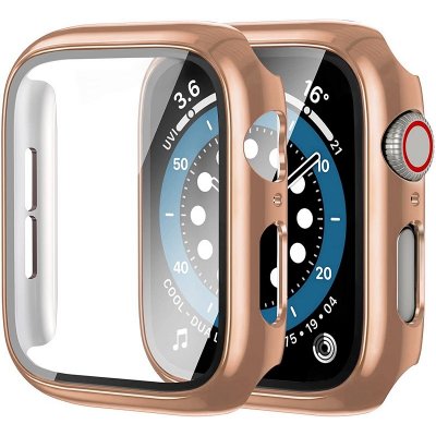 AW Lesklý case na Apple Watch Velikost sklíčka: 38mm, Barva: Rose zlatý IR-AWCASE071 – Zboží Mobilmania