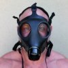 SM, BDSM, fetiš BRUTUS Alien Gas Mask plynová maska bez filtru