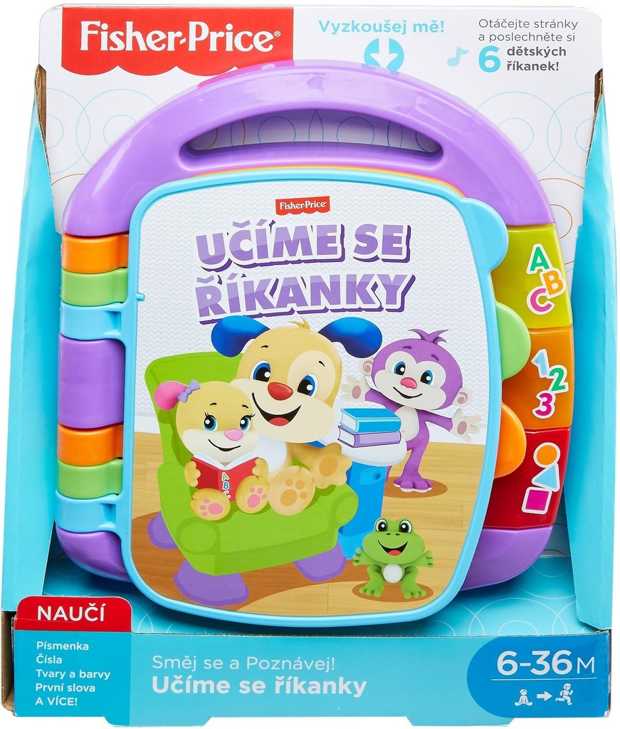 Fisher-Price Učíme se říkanky od 490 Kč - Heureka.cz